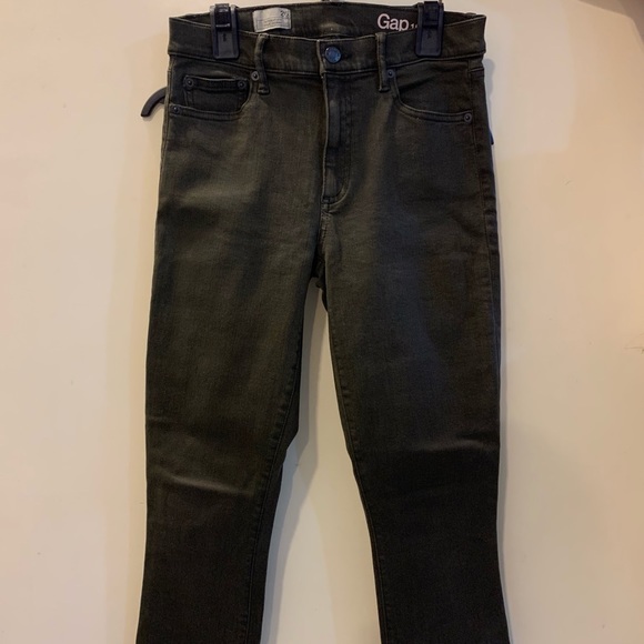 GAP Olive Green Skinny Jeans - Picture 5 of 8